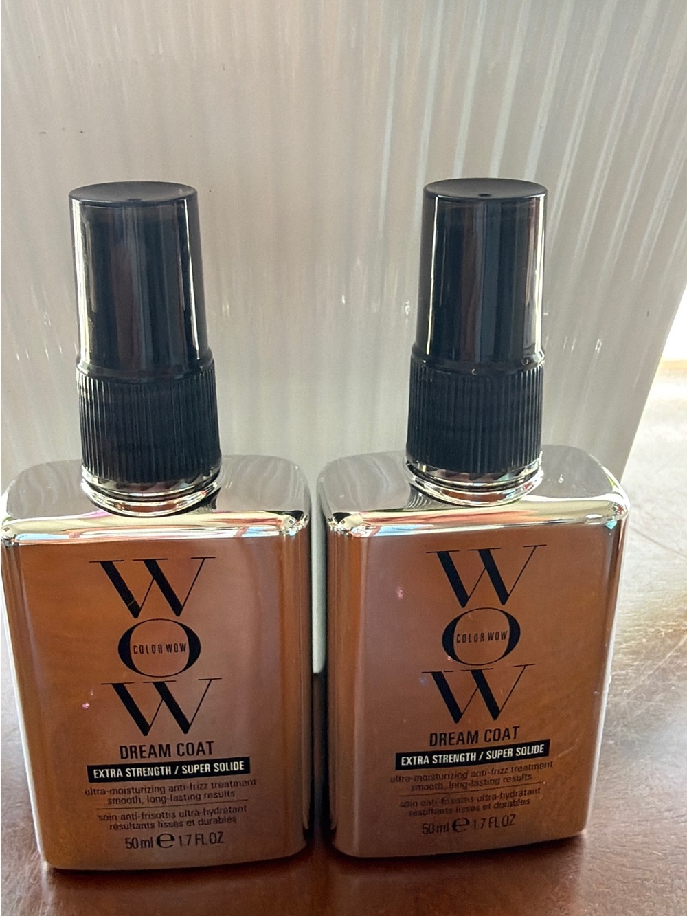 BUNDLE, of 2 , Dream Coat Extra Strength Hair Treatment Spray - Brown